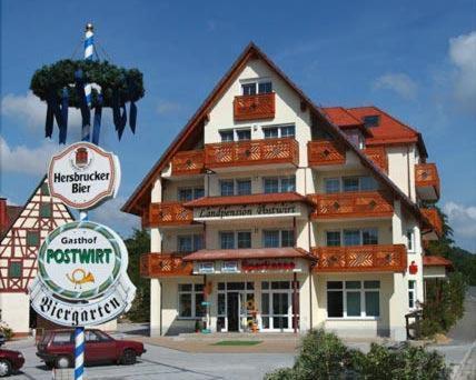 Hotel-Landpension Postwirt Kirchensittenbach Luaran gambar